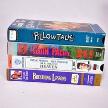 4 VHS Movies Pillow Talk, South Pacific, My Blue Heaven, Breathing Lessons - £8.51 GBP