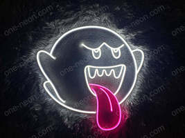 Ghost Mario Boo | LED Neon Sign - £207.79 GBP+