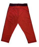 Adidas Damen Tech Fit Größer Als Capri-Hose, Solarrot/Kastanienbraun/Druck - $28.99