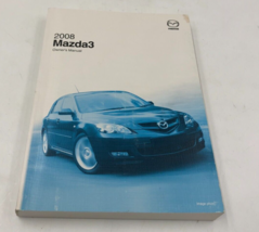 2008 Mazda 3 Owners Manual Handbook OEM E03B45061 - $13.49