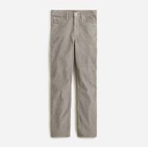 New J Crew Women Gray Vintage Wash Corduroy Pants Slim Straight Size 27 ... - £47.40 GBP