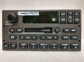 Lincoln cassette radio w RDS. Original Alpine stereo. Factory remanufactured HA - £39.32 GBP