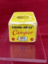 1968 Wood Camper 686 Fisher Price Little People Vintage - £19.53 GBP