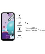 2 x Tempered Glass Screen Protector For LG Tribute Monarch / K8X / Aristo 5 - $13.49 CAD