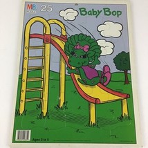 Barney &amp; Friends Milton Bradley Tray Puzzle 25 Piece Baby Bop Vintage 19... - £14.96 GBP