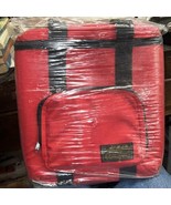 Vintage Eddie Bauer Red Soft Side Insulated Picnic Cooler Bag Brand New!! - £31.84 GBP