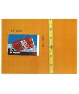 Medium Square Size Dr Pepper 12 oz CAN Soda Vending Machine Flavor Strip - $5.47 CAD