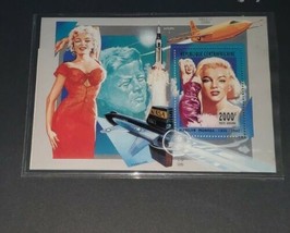 Marilyn Monroe Jfk Nasa Stamp - £11.75 GBP