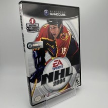 NHL 2004 Nintendo GameCube with Manual Tested Black Label Hockey  - £11.91 GBP