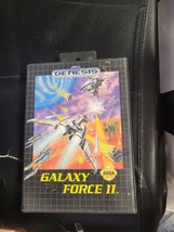 Sega Genesis Galaxy Force II 1992 Tested CIB w/ Case &amp; Manual - £23.18 GBP