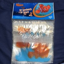 Finding Nemo Zip Seal 10 Sandwich &amp; 10 Snack Bags  - €5,26 EUR