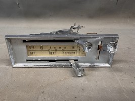 1963 1964 Ford Galaxie Custom 500 Dash Heater Controls Assembly Knobs Fa... - €74,21 EUR