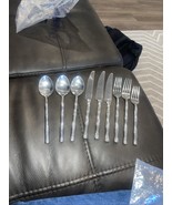 Hampton Silversmiths Stainless Flatware Bamboo Pattern 3 Knives, 3 Spoon... - €42,95 EUR