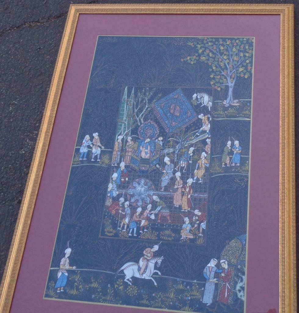 Beautiful Art Print – India – GORGEOUS ART PRINT – BEAUTIFULLY FRAMED & MATTED Item image 3