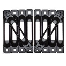 Black SNAPLOC 10 Pack E-Track Singles Strap Anchors - £35.93 GBP