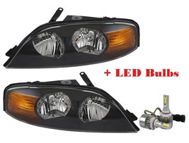 DAMON ULTRASPORT 2002 2003 PAIR HEAD LIGHTS LAMPS HEADLIGHTS RV + LED BULBS - $301.95