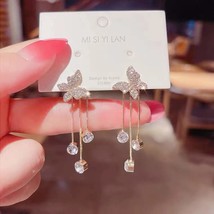 Fashion Two Styles Of Hot-Selling Butterfly Earrings Female 2022 New Tre... - £10.33 GBP