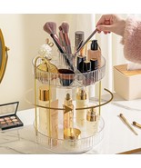 Aveniee 360 Rotating Makeup Organizer For Vanity, Upagraded Perfume, White - $56.38 CAD