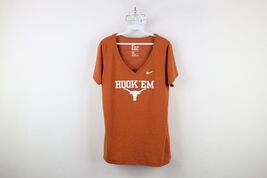Nike Womens XL Distressed Spell Out Hook Em University of Texas V-Neck T... - $24.70 Nike Womens XL Distressed Spell Out Hook Em University of Texas V-Neck T... - $24.70