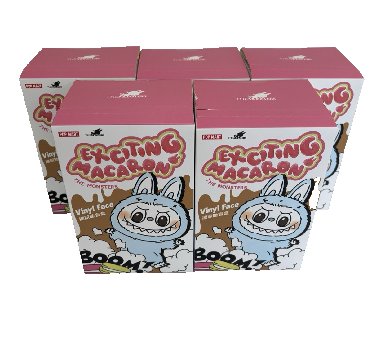 LABUBU Pop Mart The Monsters Exciting Macaron Vinyl Face BLIND BOX  NEW SEALED - $19.75