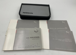 2005 Nissan Maxima Owners Manual Set with Case OEM A04B70002 - $17.99