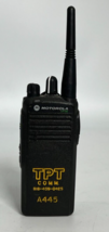 Motorola CP185 AAH03RDC4AB7AN Analog UHF 16CH Portable Two-way Radio 435... - £69.91 GBP