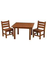 KID&#39;S TABLE SET - Amish Red Cedar Outdoor Children&#39;s Table &amp; 2 Chairs - $697.97
