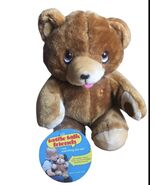 Vintage Tattle Talk Friends Well-Made 1985 Teddy Bear Playback Tested&amp;Wo... - $55.87 CAD