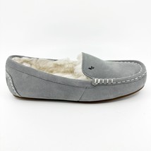 Koolaburra by UGG Lezly Wild Dove Gray Womens Suede Faux Fur Moccasin Sl... - $34.95