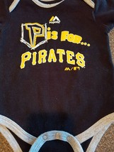Majestic, 6/9 Months, Pittsburgh Pirates One Piece - £17.65 GBP