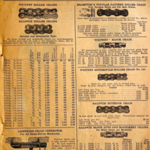 1917 Motorcycle Roller Chains Advertisement Chas Miller Automobilia F15A - $40.93 CAD