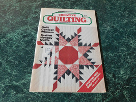 Creative Quilting Magazine November December 1988 Volume 3 Issue 6 - $2.99
