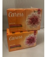 Caress 8 pk Daily Silk Bar Soap White Peach &amp; Orange Blossom Floral Oil ... - $468.67 MXN