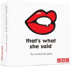 That&#39;s What She Said The Party Game of Twisted Innuendos Board Game - Open Box - £11.37 GBP