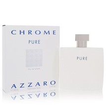 Chrome Pure by Azzaro Eau De Toilette Spray 3.4 oz (Men) - £46.35 GBP