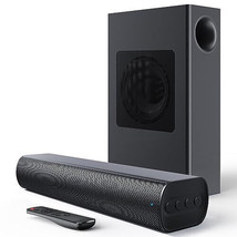 Sound Bars for TV with 100 watts Subwoofer, 16-inch Mountable Sound Bar, 2.1ch S - £333.94 GBP