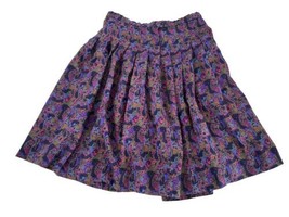 Handmade 70&#39;s PSYCHEDELIC Groovy Funky MulticolorMod Skirt Size Medium VTG - £13.85 GBP