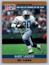 1990 Pro Set #1 Barry Sanders - £1.56 GBP