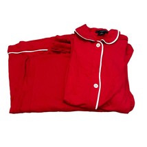 J. Crew Eco dreamiest long-sleeve pajama set red size small - $33.66