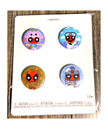 Funko Pop! Deadpool Seasons 1 Inch Pin Set of 4 Collector Pins New In Pack! - $8.95