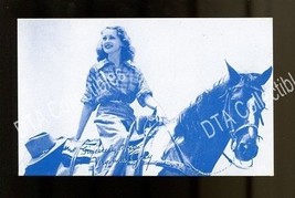 VIRGINIA GREY-1950-ARCADE CARD-PORTRAIT G - £12.82 GBP