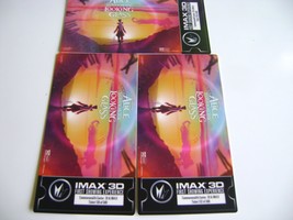 Disney&#39;s Alice Through The Looking Glass Imax 3D Collectible Tickets 1st... - £7.86 GBP