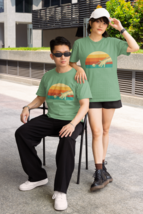 Retro Vintage Billiards 8 Ball Pool Tournament T-Shirt – Unisex Heavywei... - $18.99