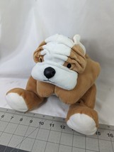 Ty Pillow Pal Bruiser the Bulldog Dog Plush 1996 15 Inch Stuffed Animal Toy - £10.10 GBP