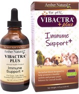 Vibactra Plus Herbal Supplement For Dogs, Cats, Birds, Guinea Pigs, And ... - £64.93 GBP