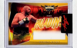 2023 Leaf Vibrance The Paladins Proof Gold Clear Unsigned 1/1 Tyson Fury COA - £21.96 GBP