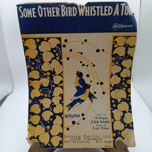 Antique Sheet Music, Some Other Bird Whistled a Tune for Ukulele by Al Bryan Bob - £22.04 GBP