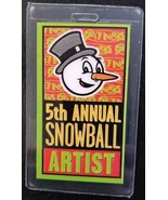 5th ANNUAL SNOWBALL / FOO FIGHTERS / FILTER + 1999 SHOW LAMINATE BACKSTA... - $20.55 CAD