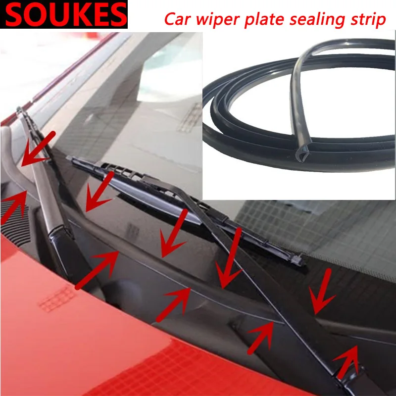 1.7M Car Wiper Windshield Panel Moulding Seal Strip For  E46 E39 E90 E60... - $63.88