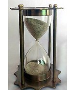 Antike Messing Sanduhr Sanduhr Royal Navy London Home Decor Sanduhr - €32,05 EUR